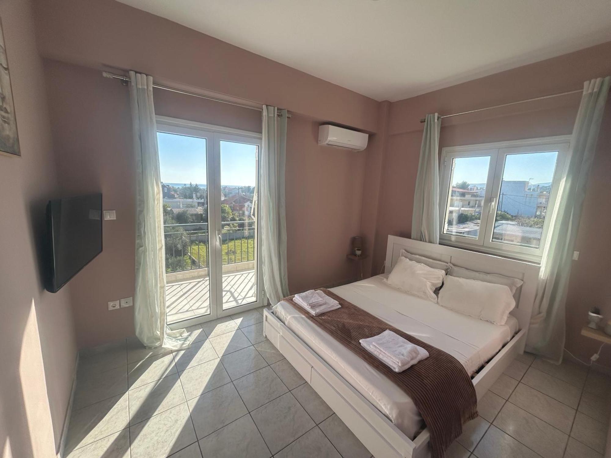 Aktis Apartment Near Airport Артеміда Екстер'єр фото